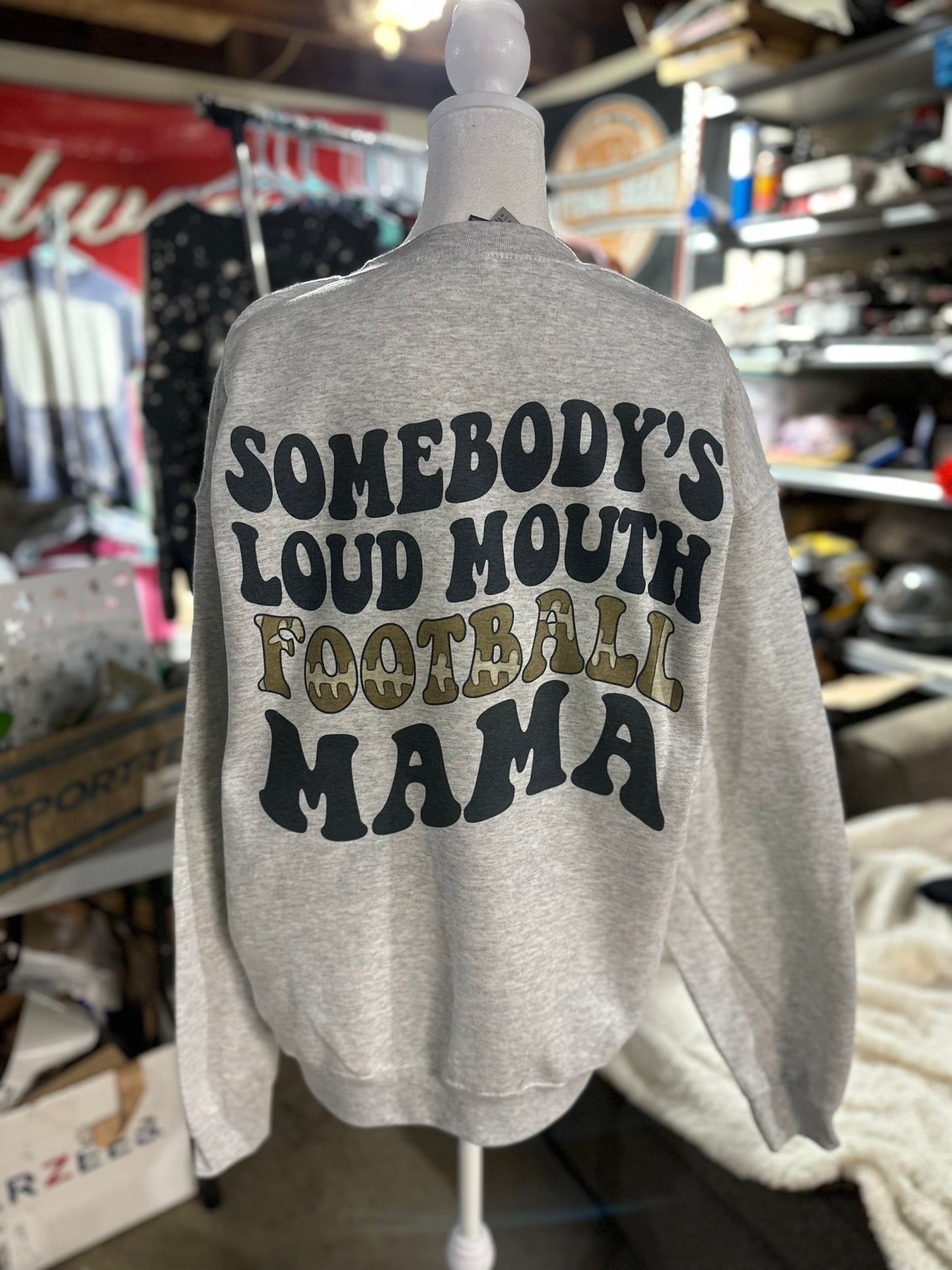 Loud Mouth Football Mama